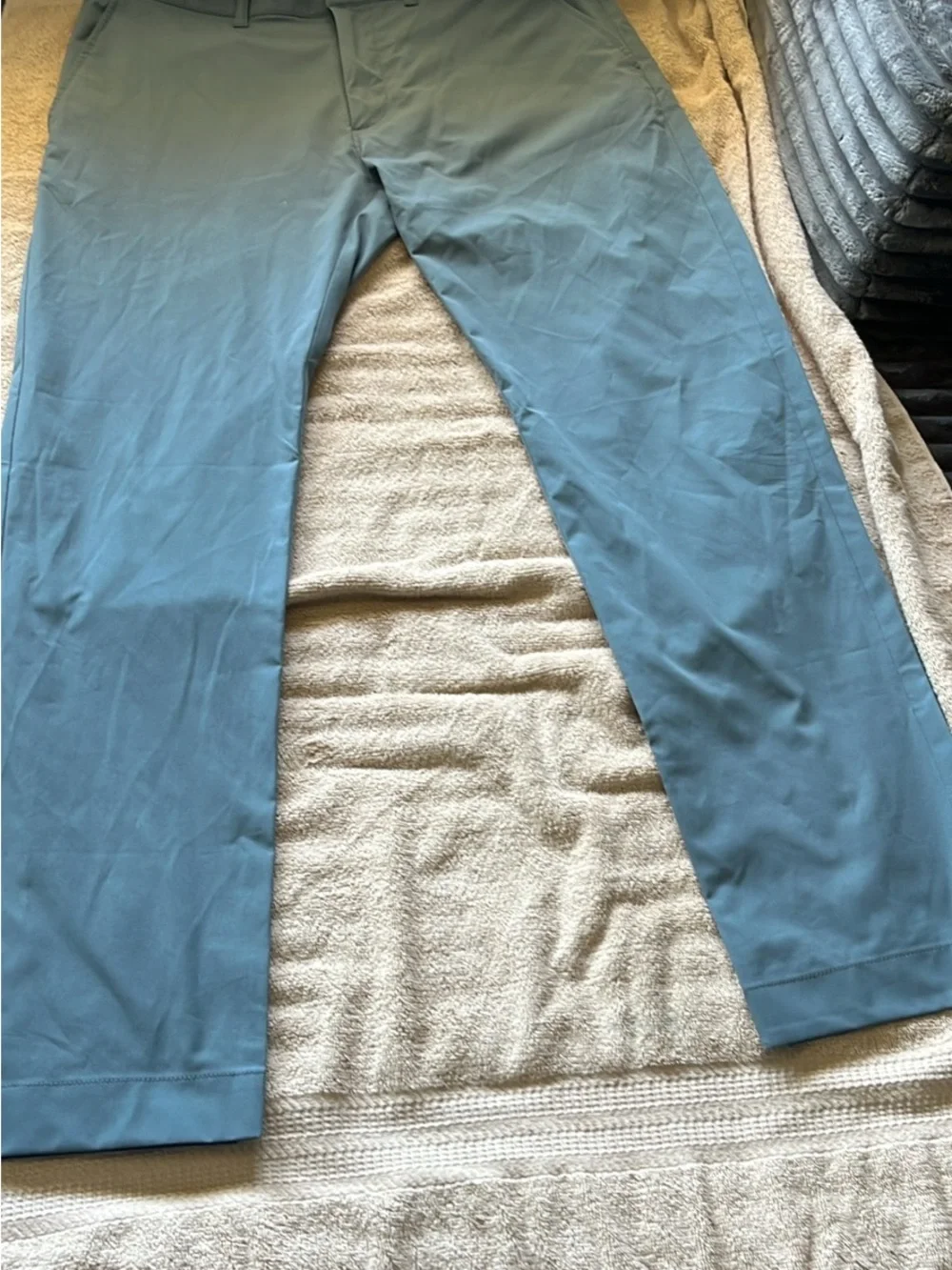 J. Crew Men's Teal-Green Chino Pants